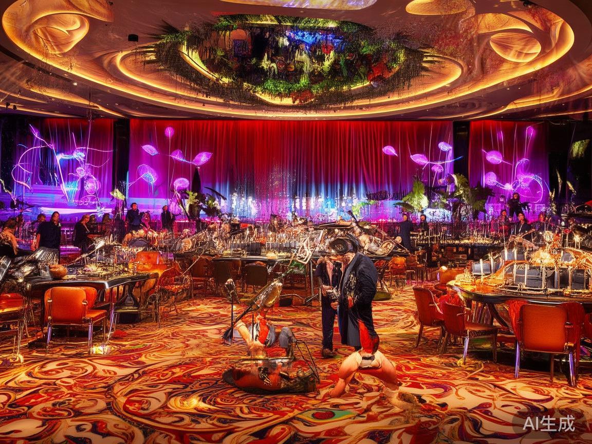 澳门新皇家赌场的娱乐项目不仅局限于赌桌，更包括丰富